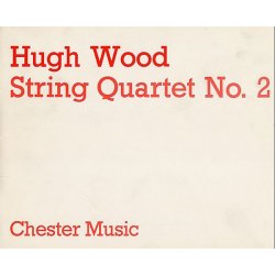 Hugh Wood: String Quartet No.2 Op.13 (Study Score)