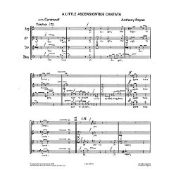Anthony Payne: Little Ascensiontide Cantata for SATB Chorus