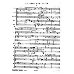 Peter Maxwell Davies: Runes From A Holy Island  for 6 Players (Full Score)