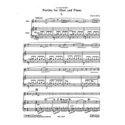 Bryan Kelly: Partita for Oboe and Piano