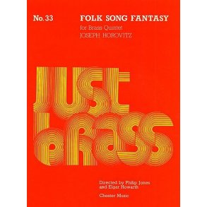 Just Brass 33 Horovitz Folk Song Fantasy 5 Part