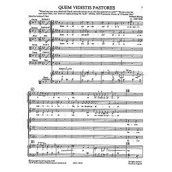 Deering: Quem Vidistis Pastores? (Petti) Ssatb