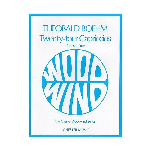 Theobald Boehm: Twenty-Four Capriccios For Solo Flute