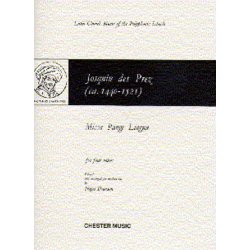 Des Prez: Missa Pange Lingua