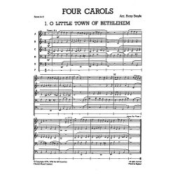 Junior Just Brass 03: Four Carols For Brass 5 Part