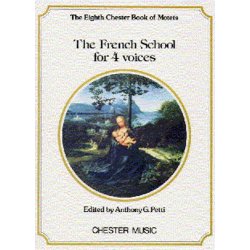 Chester Book Of Motets Vol. 8 : The French School For 4 Voices