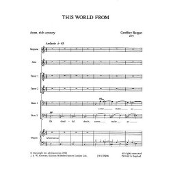 Geoffrey Burgon: This World From