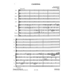 Peter Maxwell Davies: Canzona (After Giovanni Gabrieli)