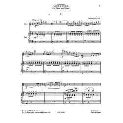 Bryan Kelly: Sonatina for Flute and Piano