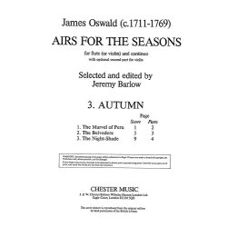 Oswald: Airs For The Seasons: No.3 Autumn  Flute And Piano