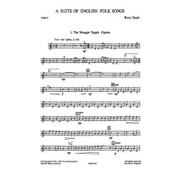 Playstrings Moderately Easy No. 1 Suite of English Folk Songs (Boyle)
