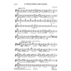Playstrings Moderately Easy No. 3 Czech Song And Dance (Townsend)