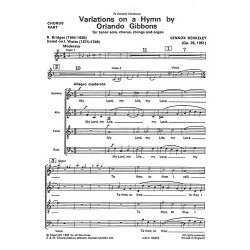 Lennox Berkeley: Variations On A Hymn By Gibbons Op.35 (Chorus Part)