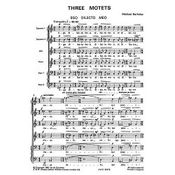 Michael Berkeley: Three Motets
