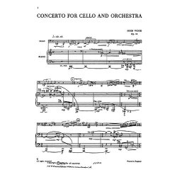 Hugh Wood: Cello Concerto Op.12 (Cello And Piano)