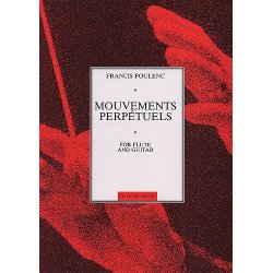 Poulenc  Mouvements Perpetuels (levering)  Flt/gtr
