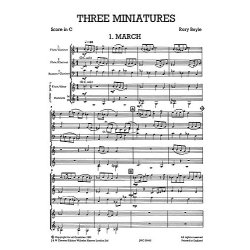 Mixed Bag No.13: Rory Boyle - Three Miniatures (Score/Parts)