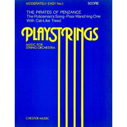 Playstrings Moderately Easy No. 5 Pirates of Penzance (Sullivan)