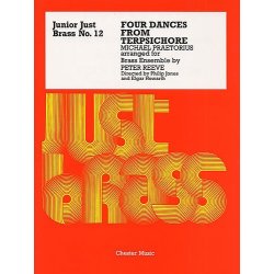 Junior Just Brass 12: Praetorius - 4 Dances From Terpsichore (Reeve)