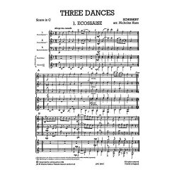 Mixed Bag No.15: Franz Schubert - Three Dances (Score/Parts)