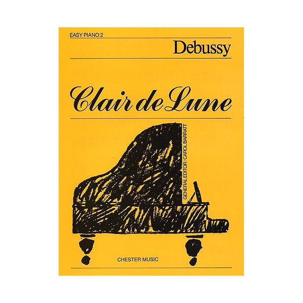 Clair de Lune (Easy Piano No.2)