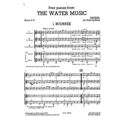 Mixed Bag No.20: G.F. Handel - Suite From The Water Music (Score/Parts)