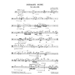 Matousek: Intimate Music for Cello Solo