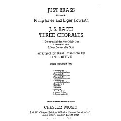 J.S. Bach: Three Chorales (Just Brass No.48)