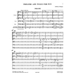 Playstrings Moderately Easy No. 8 Prelude And Fugue For Fun (Hedges)