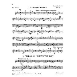 Playstrings Moderately Easy No. 10 Rustic Dances (Brown)