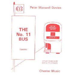 Peter Maxwell Davies: The No. 11 Bus Libretto