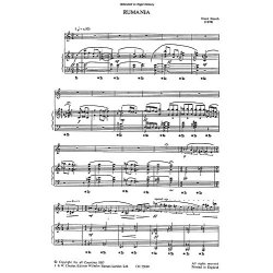 Dave Heath: Rumania For Violin And Piano