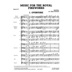 G.F. Handel: Music For The Royal Fireworks (Brass Ensemble Score)