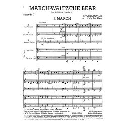 Mixed Bag No.24: Dmitri Shostakovich - March - Waltz - The Bear  (Score/Parts)