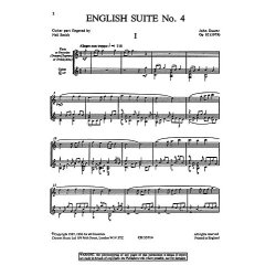 Duarte: English Suite No. 4  for Flute and Guitar