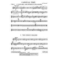 Playstrings Moderately Easy No. 11 Carnival Time (Townsend)