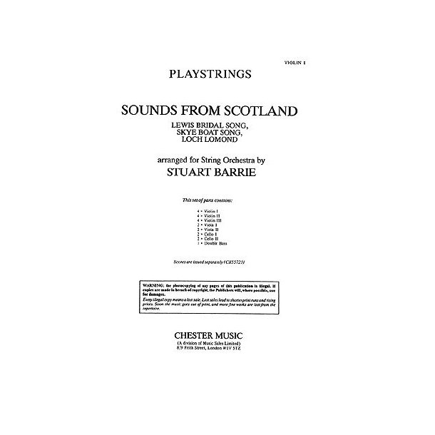 Playstrings No.10 Sounds From Scotland (Parts)