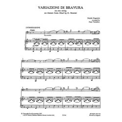 Niccolo Paganini: Variazioni Di Bravura On One String (Cello/Piano)