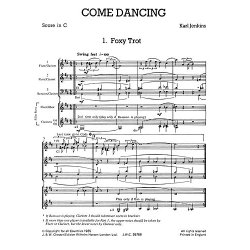 Mixed Bag No.27: Karl Jenkins - Come Dancing  (Score/Parts)