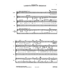 Brian Chapple: Lamentations of Jeremiah