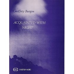 Burgon: Acquainted With Night