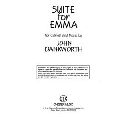 Dankworth: Suite For Emma for Clarinet and Piano
