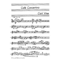 Carl Vine: Caf&eacute; Concertino (Parts)