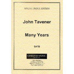 John Tavener: Many Years