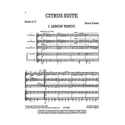 Mixed Bag No.31: Bruce Fraser - Citrus Suite (Score/Parts)