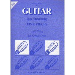 Igor Stravinsky: Five Pieces For Guitar Duet