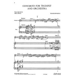 Howarth: Concerto For Trumpet And Orchestra (Piano Reduction)
