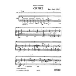 Dave Heath: On Fire For Violin and Piano