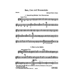 Playstrings No. 15 Bats, Cats And Broomsticks (Huws Jones)