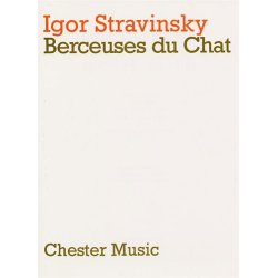 Igor Stravinsky: Berceuses Du Chat (Miniature Score)